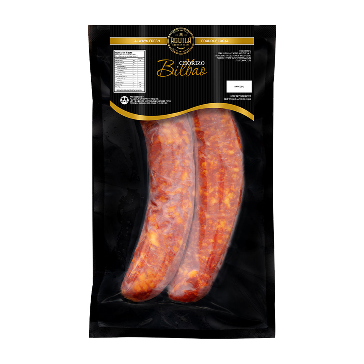 Aguila Bilbao Chorizo 200g