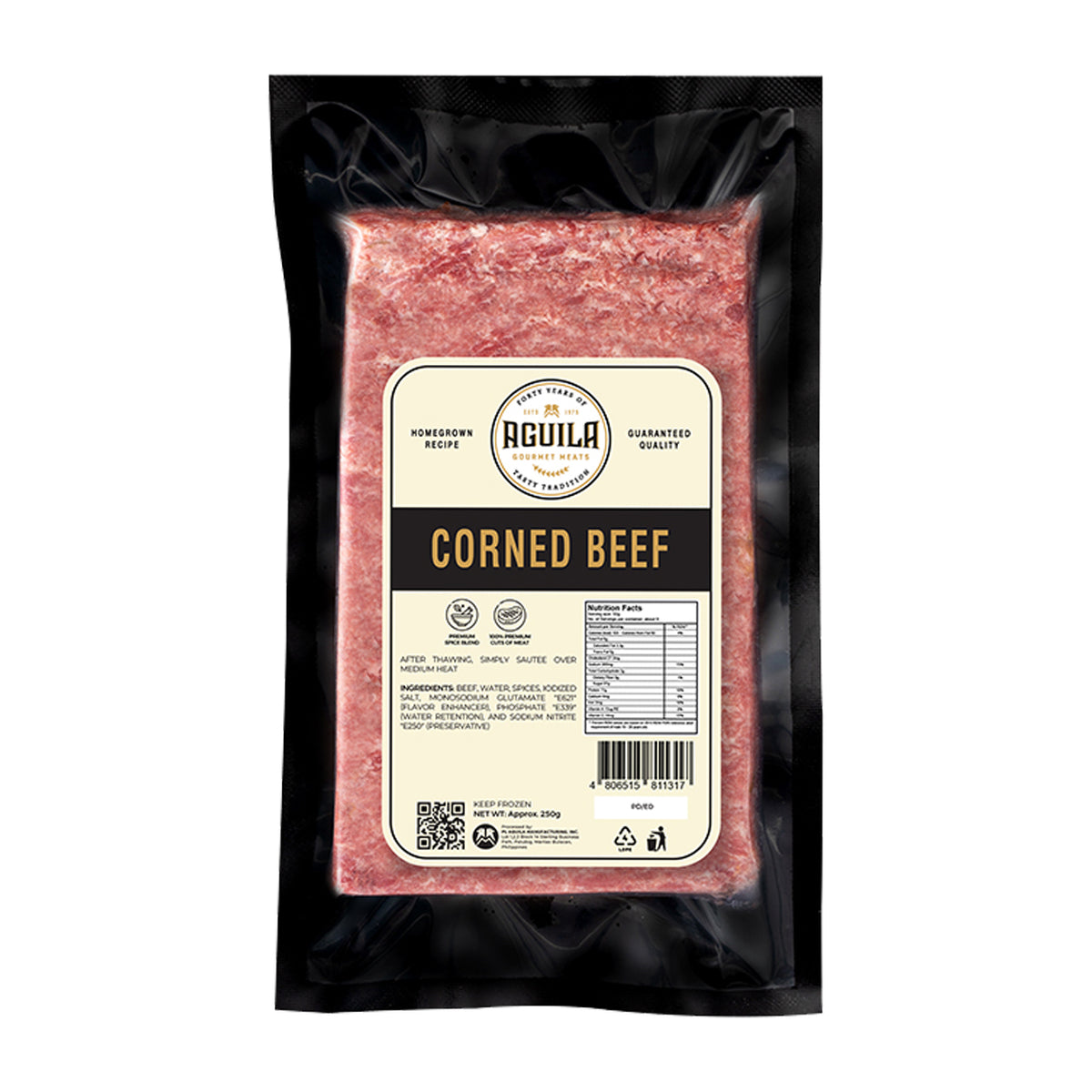 Aguila Corned Beef 250g