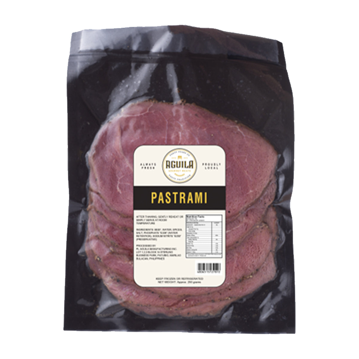 Aguila Smoked Beef Pastrami Ham 250g