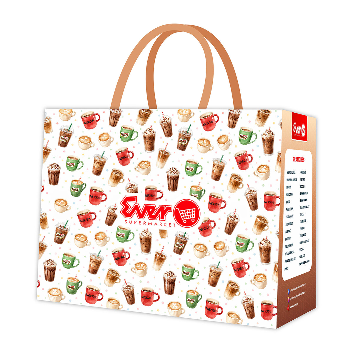 Ever Cup of Joy Eco Bag 18inx15in