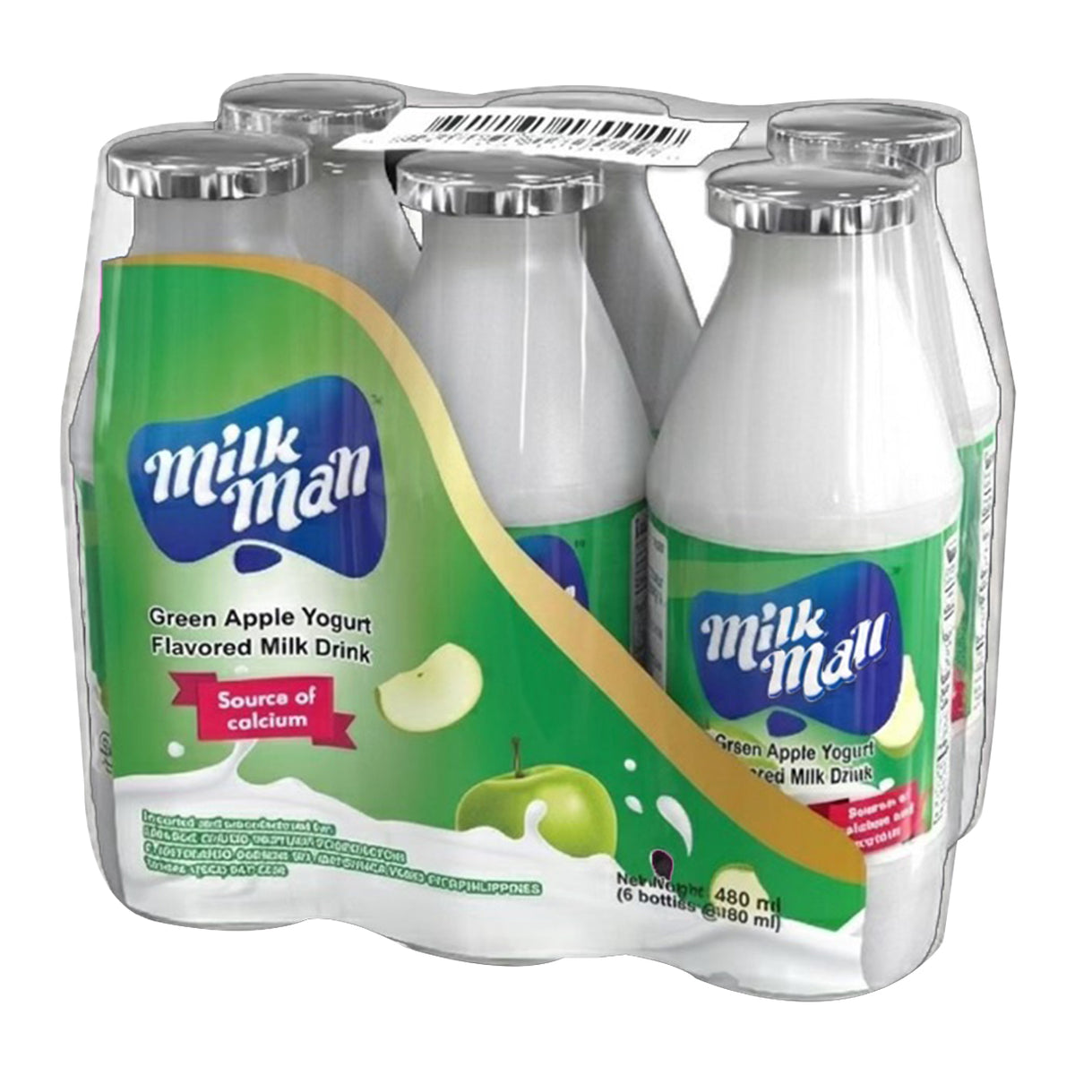Milk Man Yogurt Flavored Milk Drink Green Apple 6x80ml – Ever Supermarket