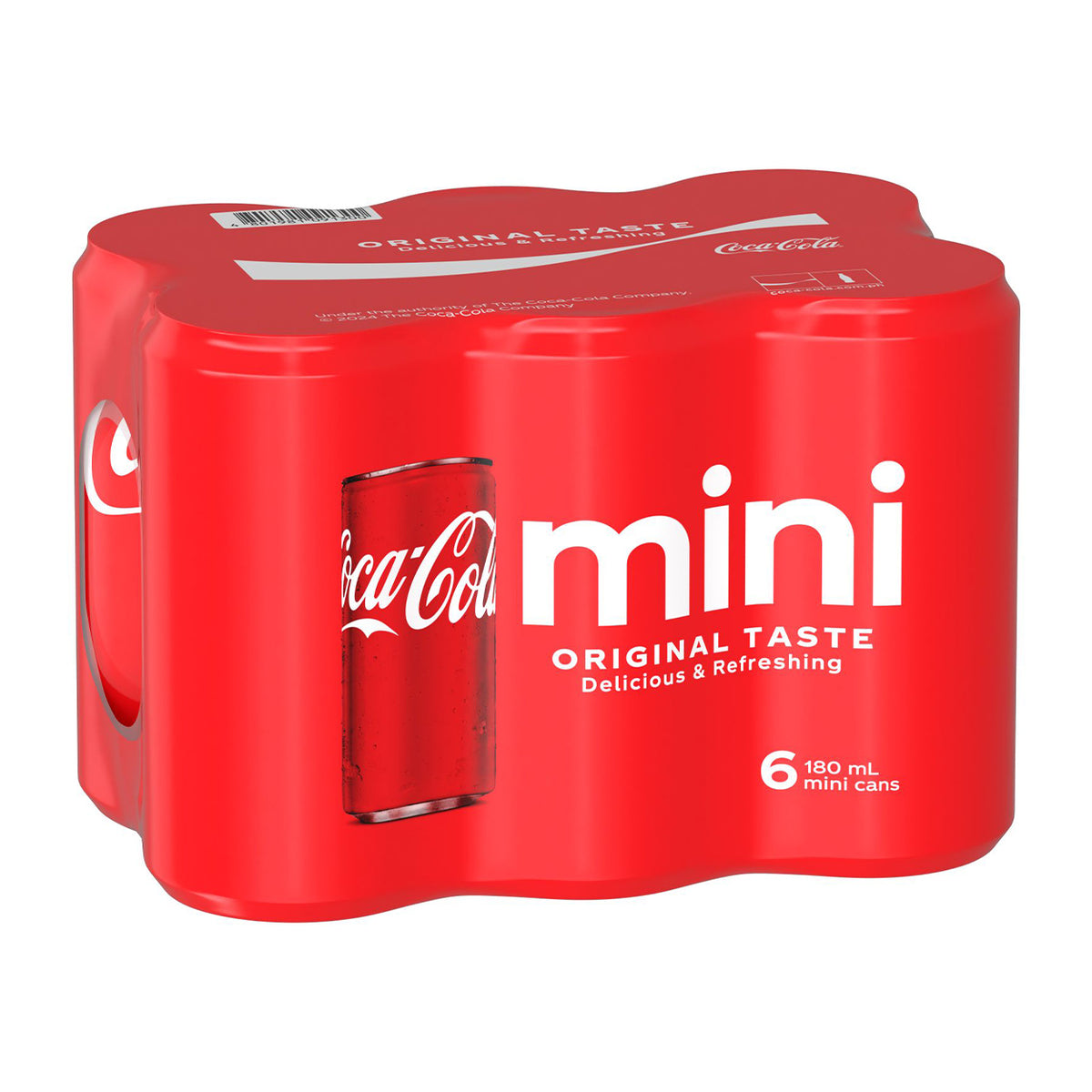 Coke Coca-Cola Original Taste Mini Can 6x180ml