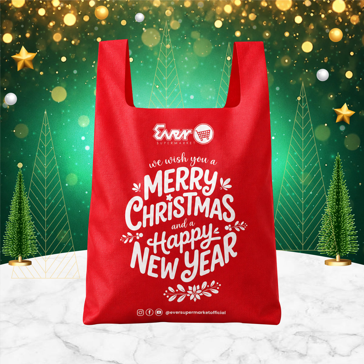 Holiday Red Sando Eco Bag 2026