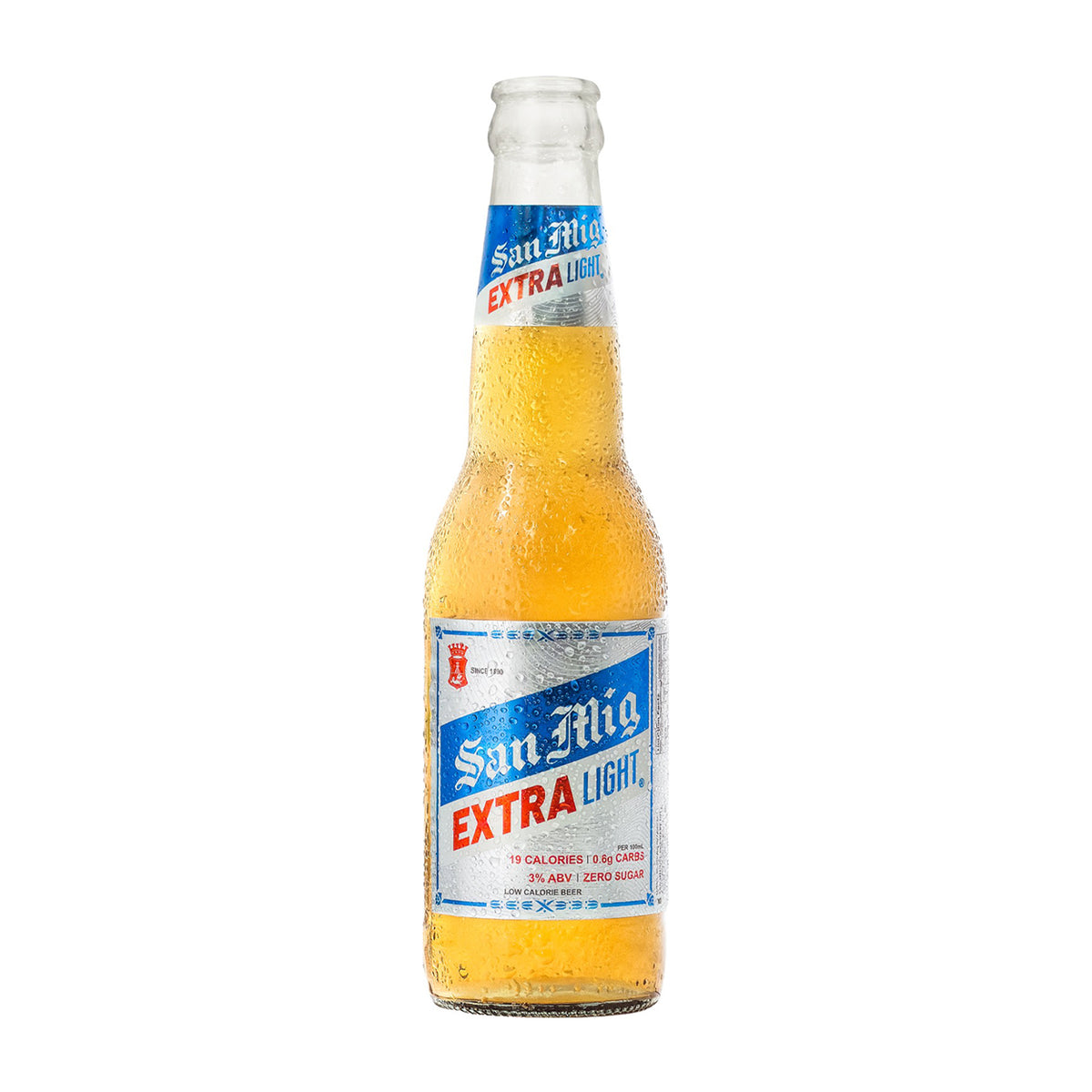 San Mig Extra Light Beer Bottle 330ml