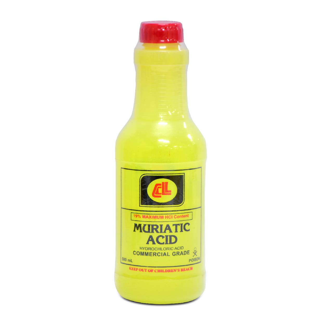 CL Muriatic Acid Commercial Grade 500ml