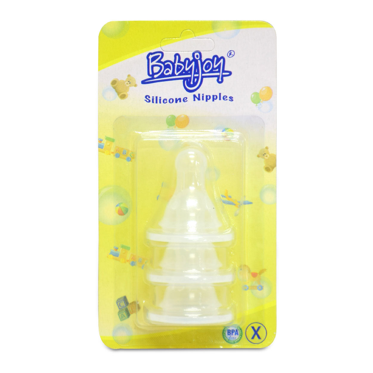 Babyjoy Silicone Nipples X Cut 3s