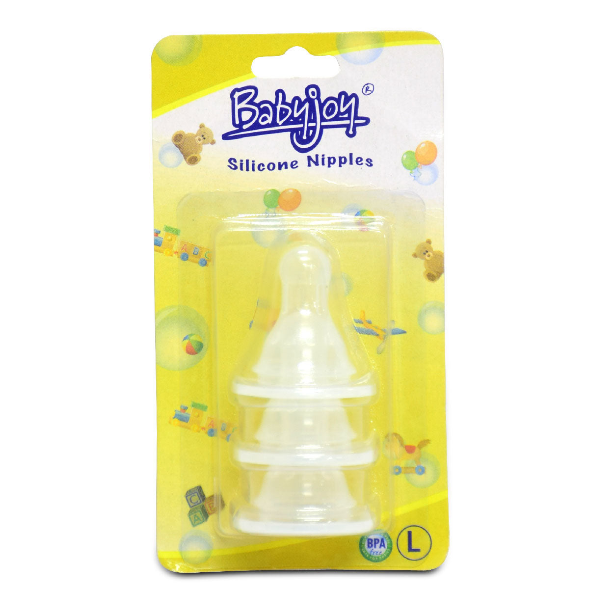 Babyjoy Silicone Nipples L 3s