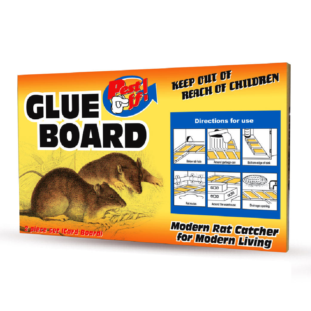 Pest Off Glue Board Card Rat Catcher 2s