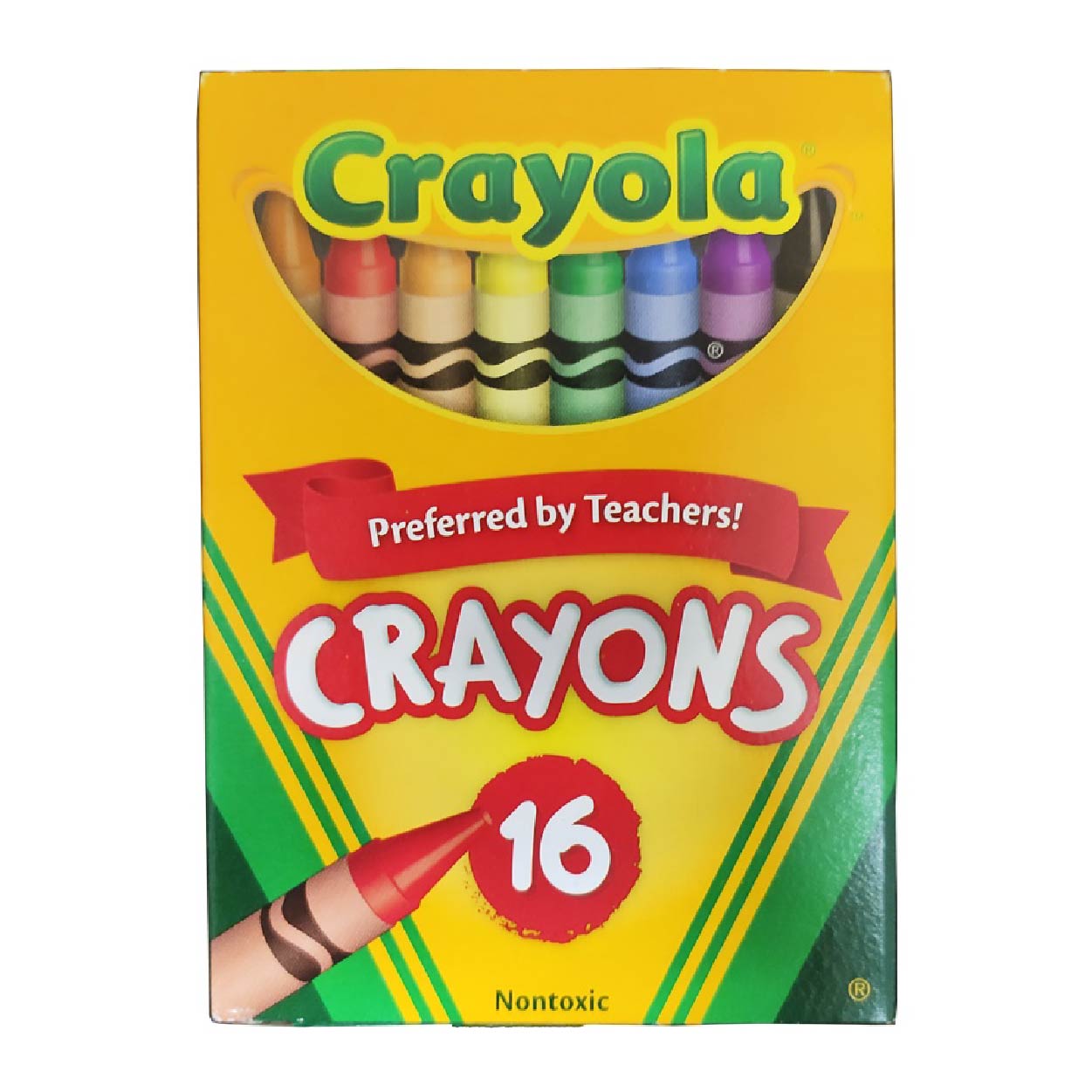 HBO Crayola Crayons Non toxic 16 Colors