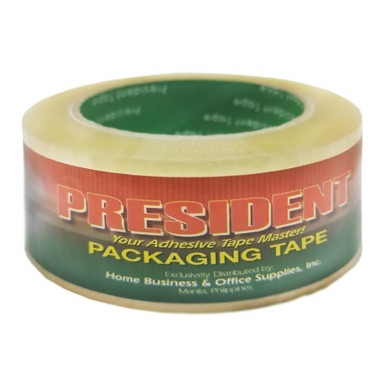 HBO President Packaging Tape Clear 2 inches x 100 meters