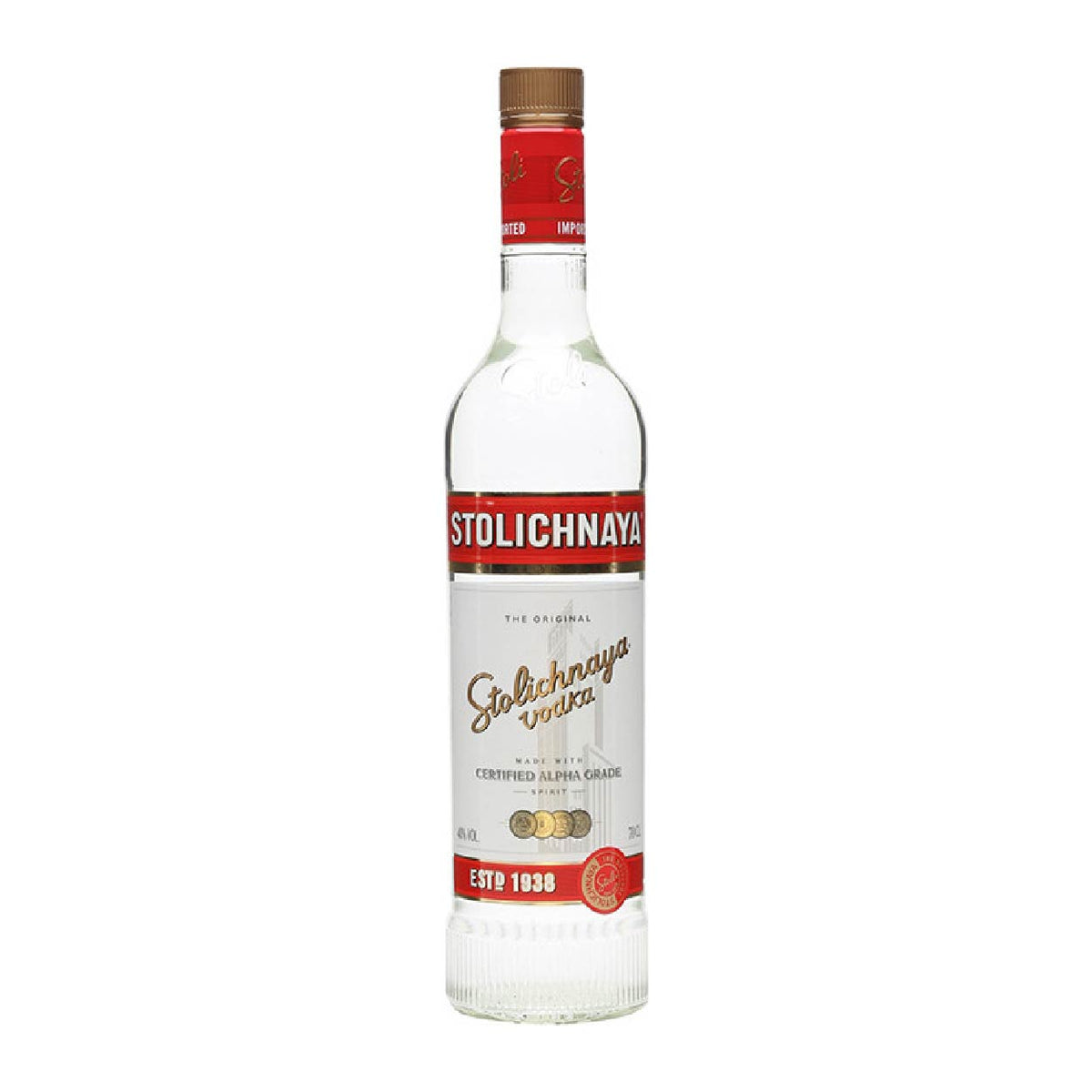 Stolichnaya Vodka 750ml