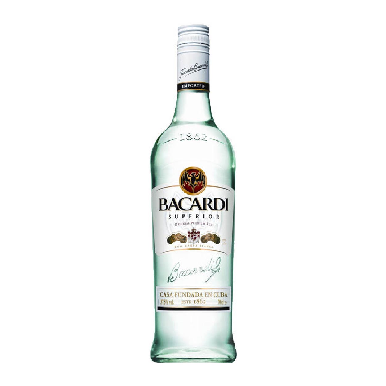Bacardi Superior Premium Rum Carta Blanca 750ml