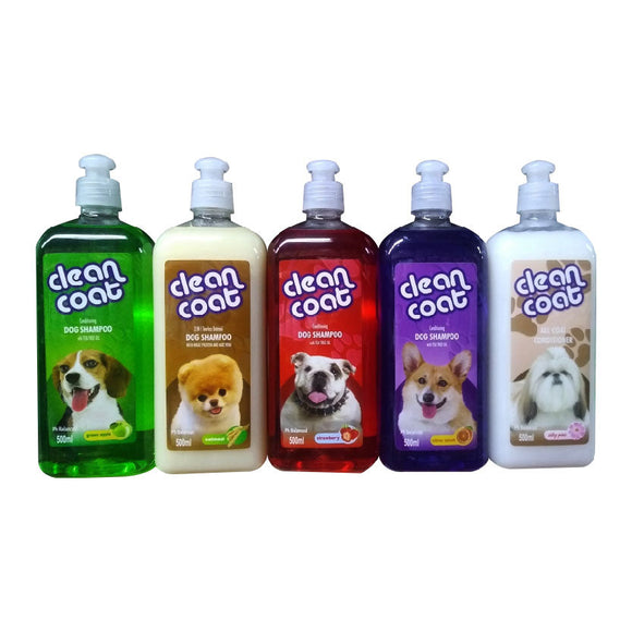 Clean Coat Dog Shampoo Assorted 500ml