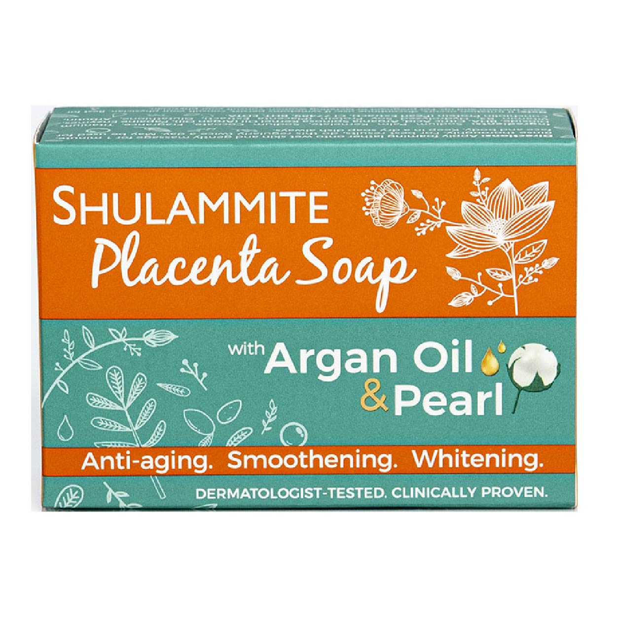 Shulammite Placenta Soap with Argan Oil & Pearl 150g