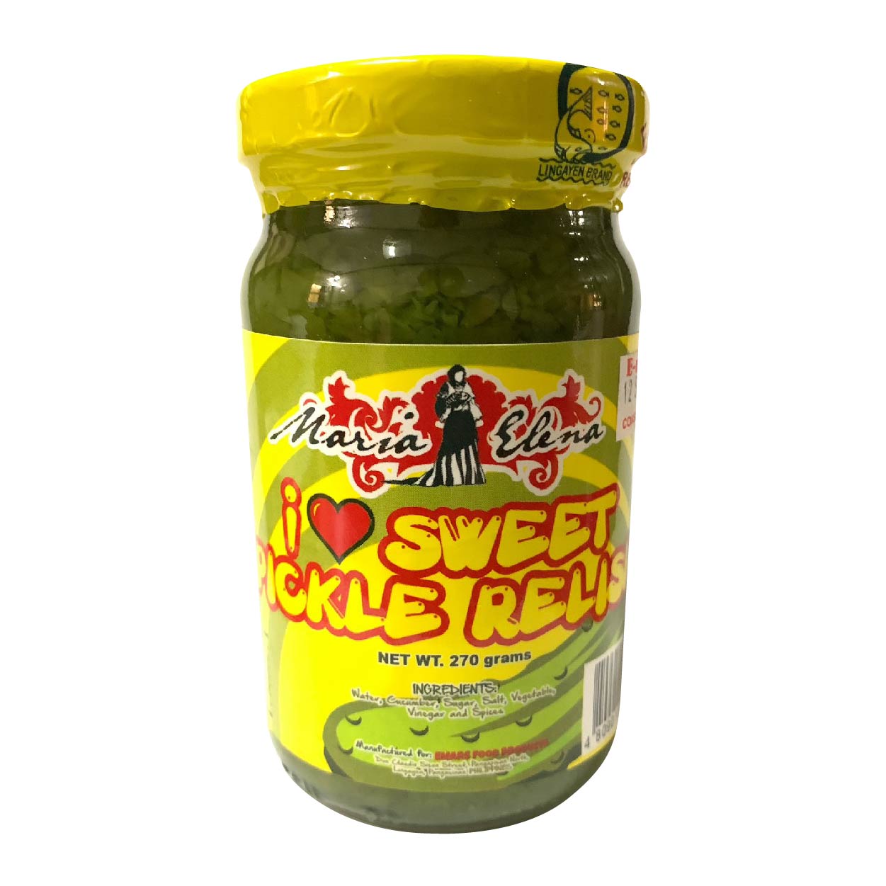 Maria Elena Sweet Pickle Relish 270g