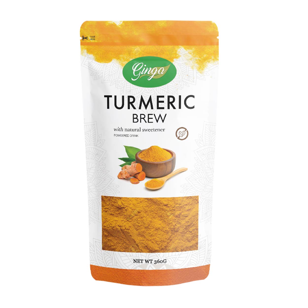 Ginga Turmeric Brew Powdered Drink 360g