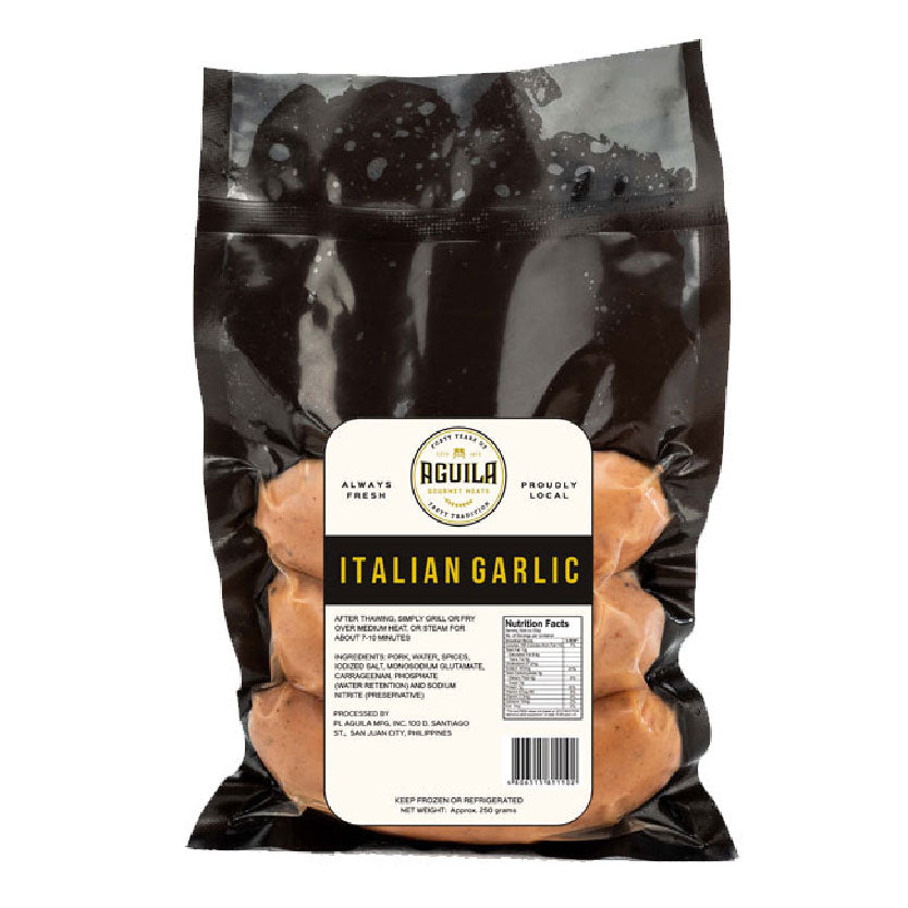 Aguila Italian Garlic Sausage 250g