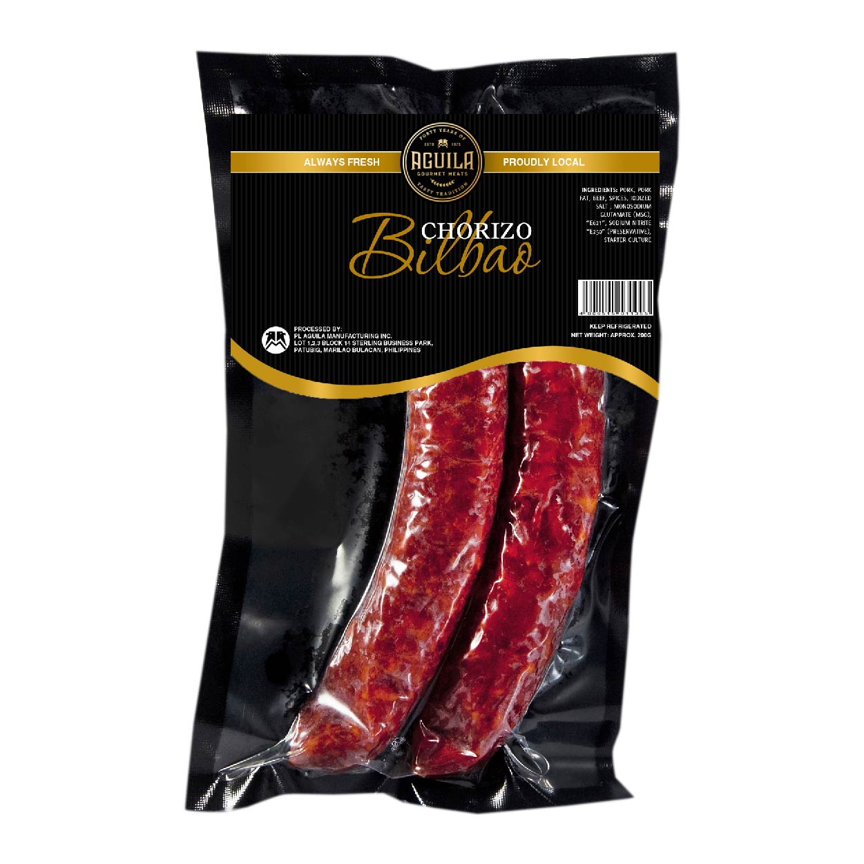 Aguila Chorizo De Bilbao 200g