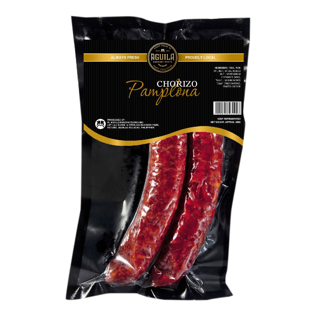 Aguila Chorizo De Pamplona 200g