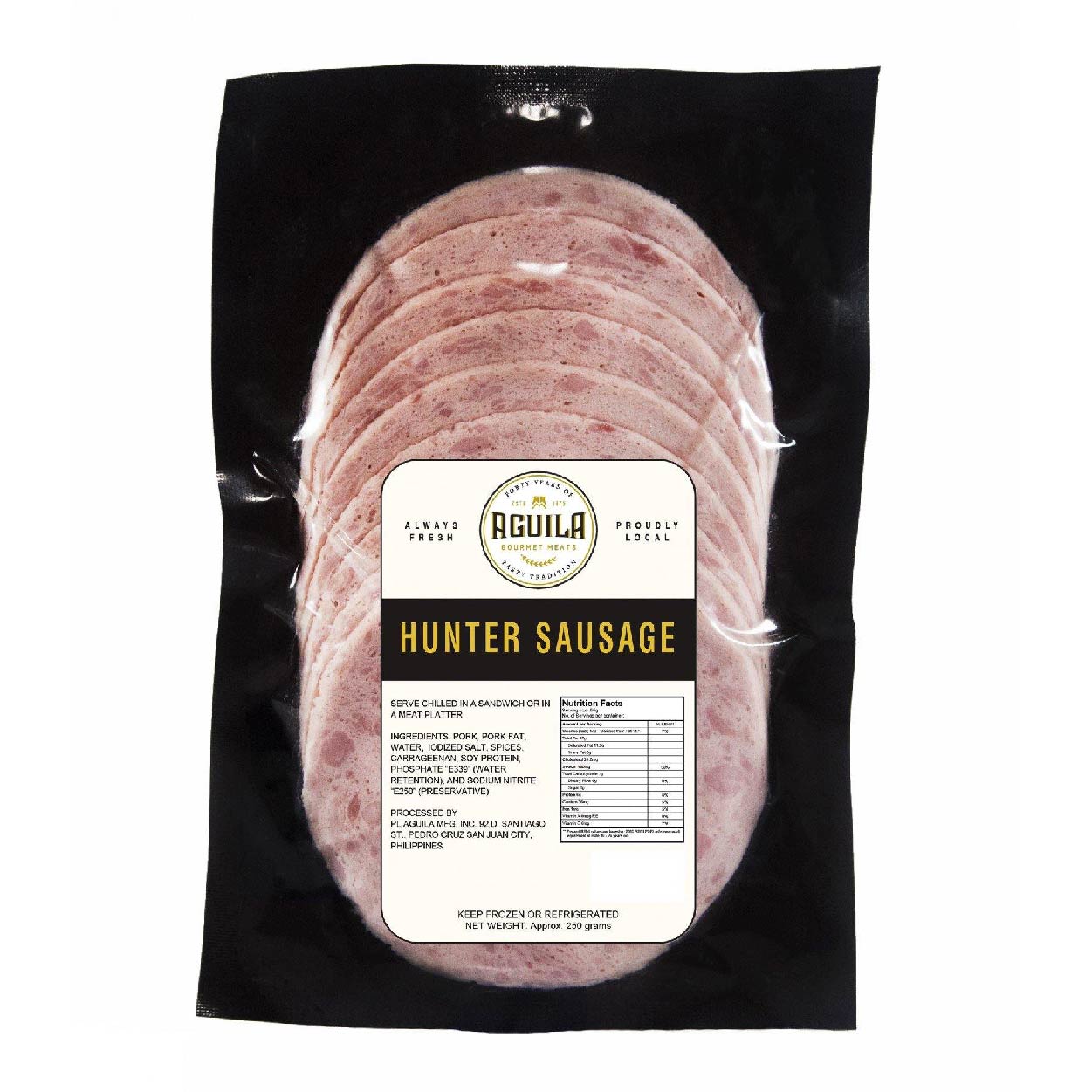 Aguila Hunter Sausage 250g