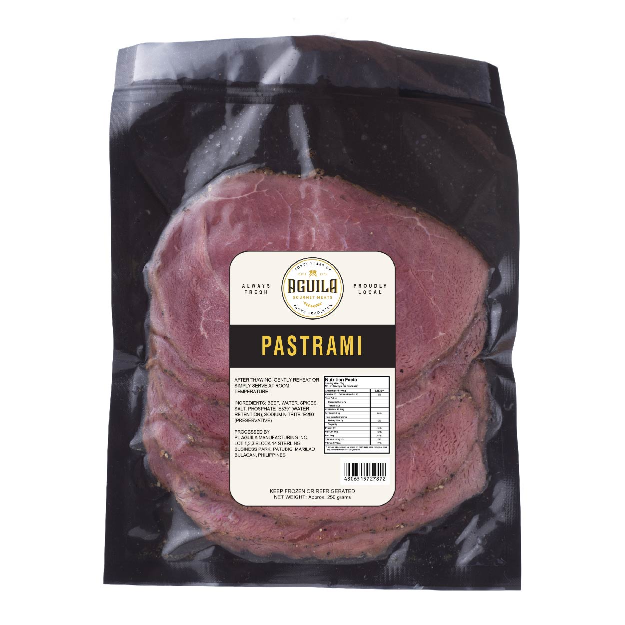 Aguila Pastrami Ham 250g