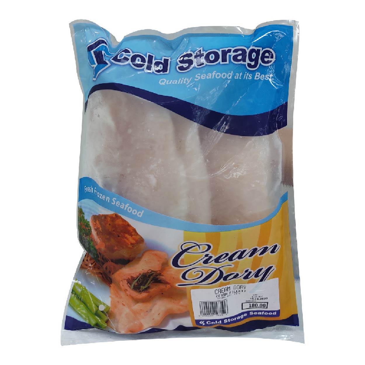 Cold Storage Cream Dory Fish Fillet 1kg