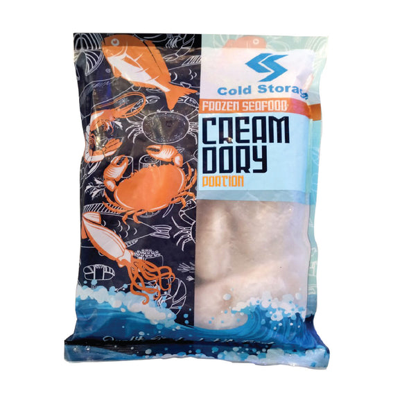 Cold Storage Frozen Seafood Cream Dory Fish Portion 500g