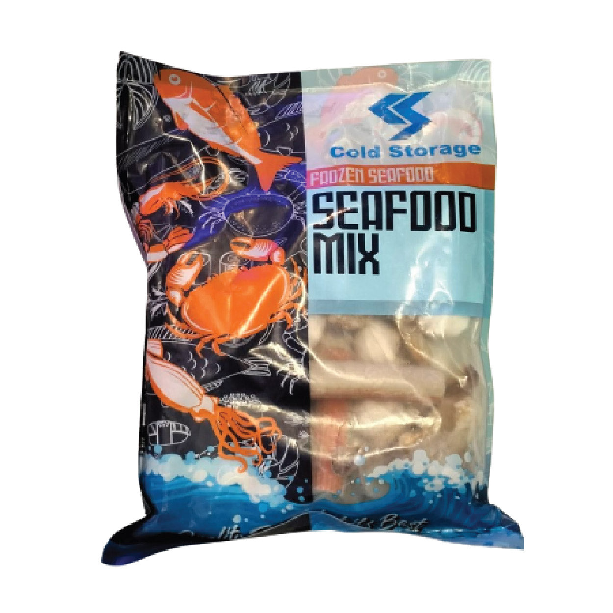 Cold Storage Frozen Seafood Mix 454g
