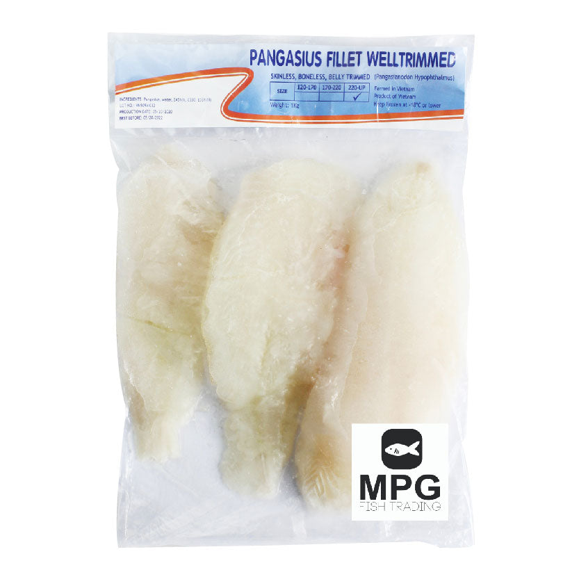 MPG Pangasius Fish Fillet Cream Dory 1kg