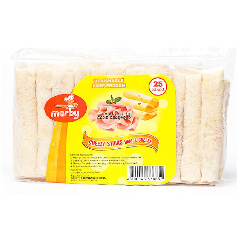 Marby Cheesy Sticks Ham & Cheese 25's
