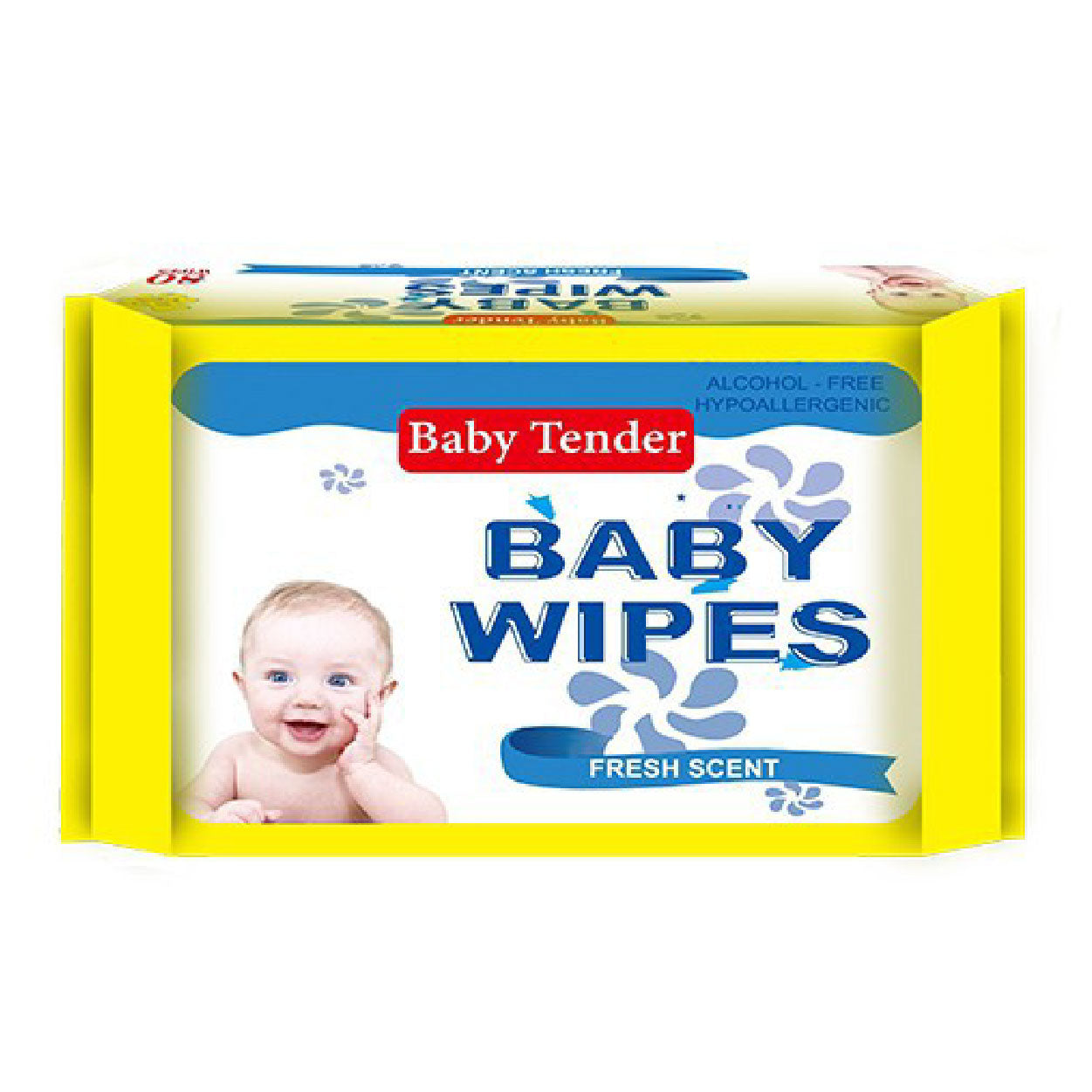 Baby Tender Baby Wipes Fresh Scents 80s