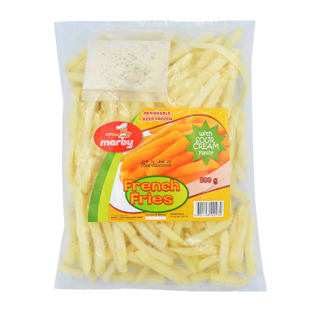 Marby French Fries with Sour Cream 500g