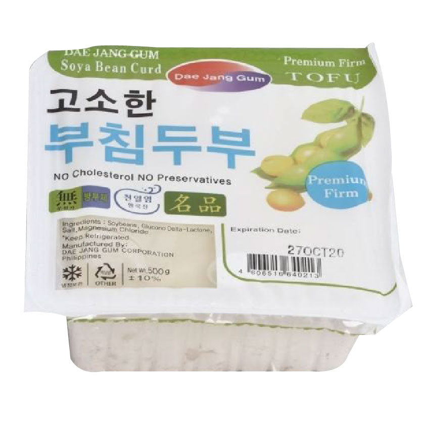 Dae Jang Gum Korean Tofu Premium Firm 500g