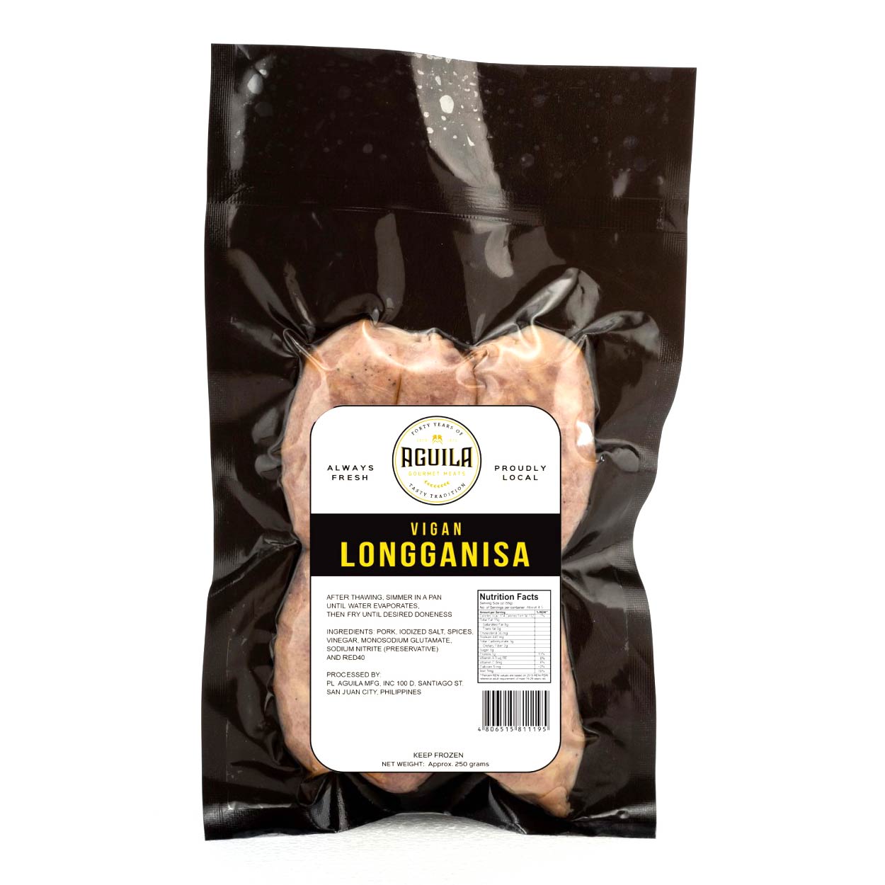 Aguila Vigan Longganisa 250g