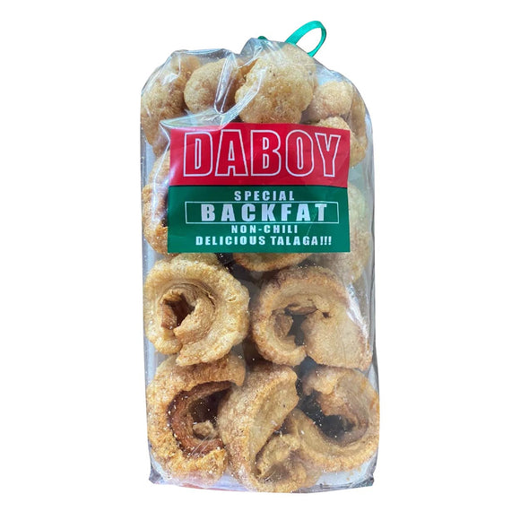 Daboy Special Backfat Non-Chili Chicharon 230g