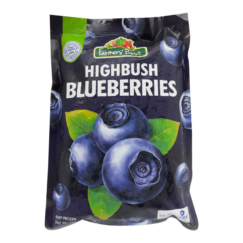 Farmer's Best Highbush Blueberries Frozen 500g