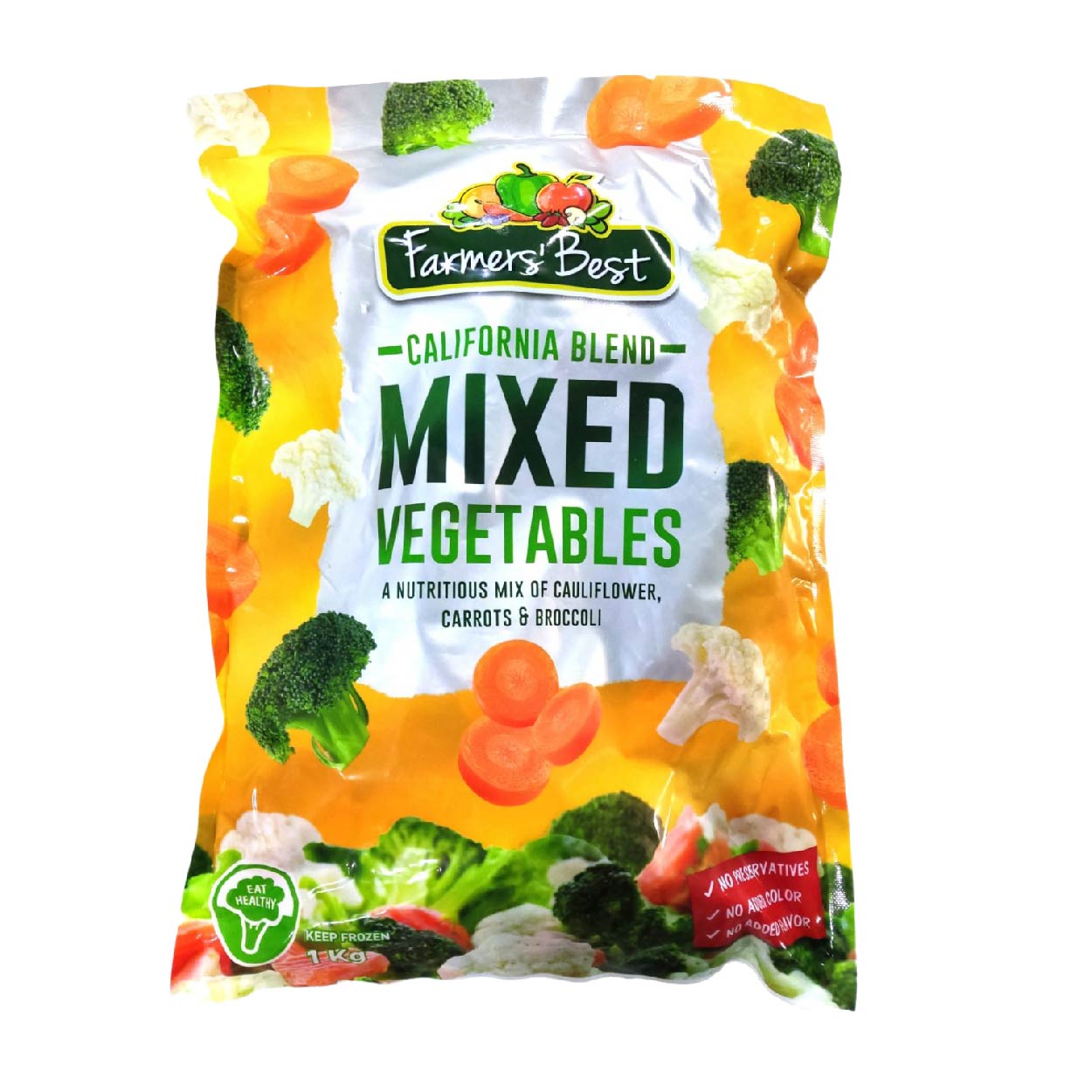 Farmer's Best California Blend Mixed Vegetables 1kg