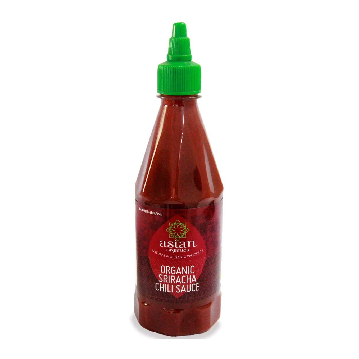 Asian Organic Sriracha Chili Sauce PET 425ml