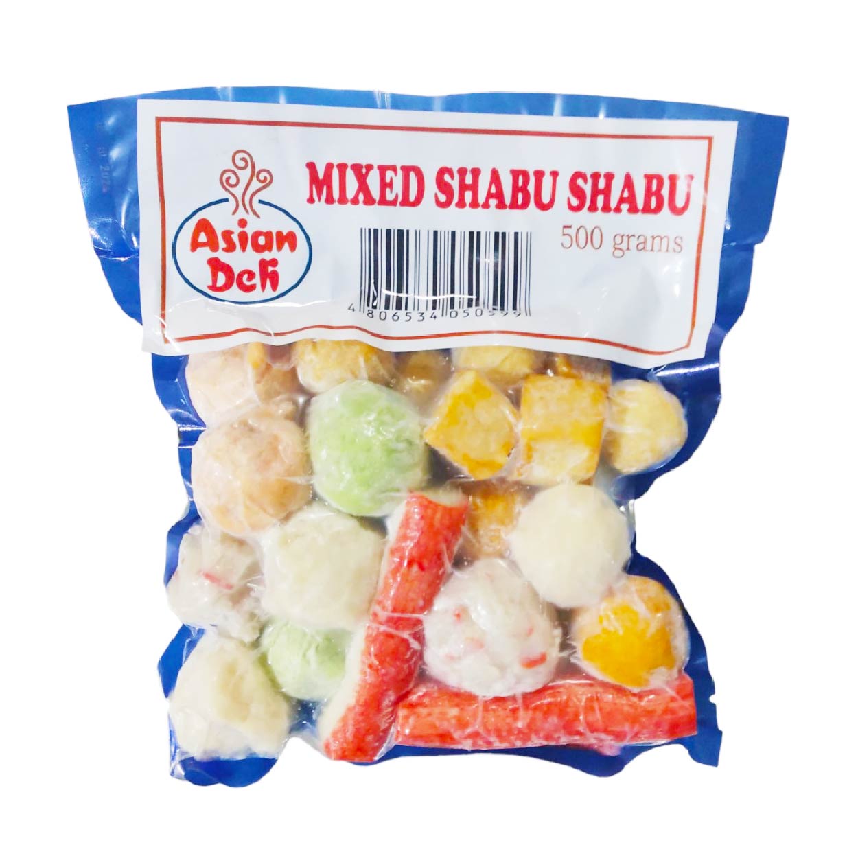 Asian Deli Mixed Shabu Shabu Vacuum Packed 500g