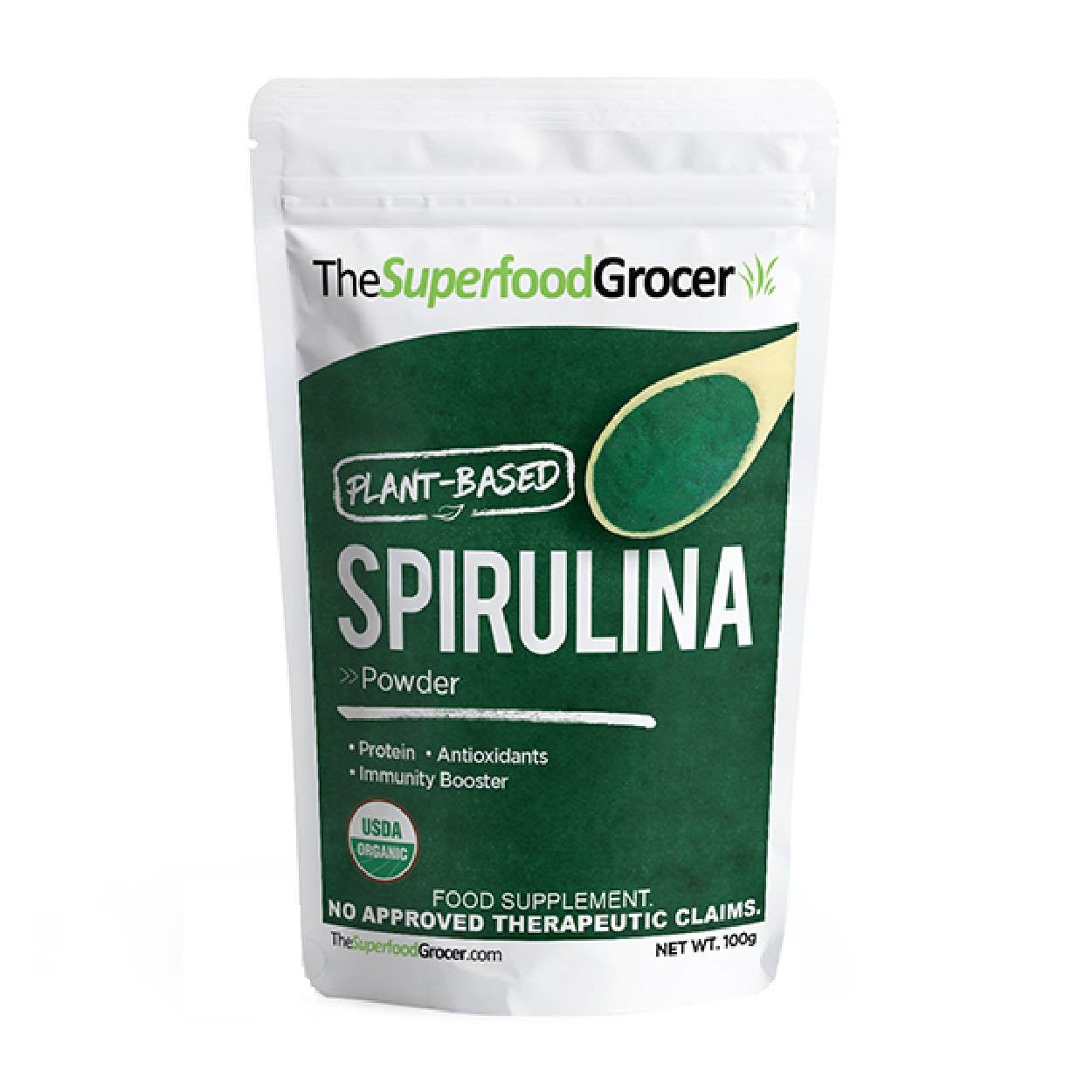 The Superfood Grocer Spirulina Powder 100g