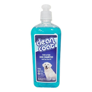 Clean Coat Dog Shampoo Tick & Flea 500ml