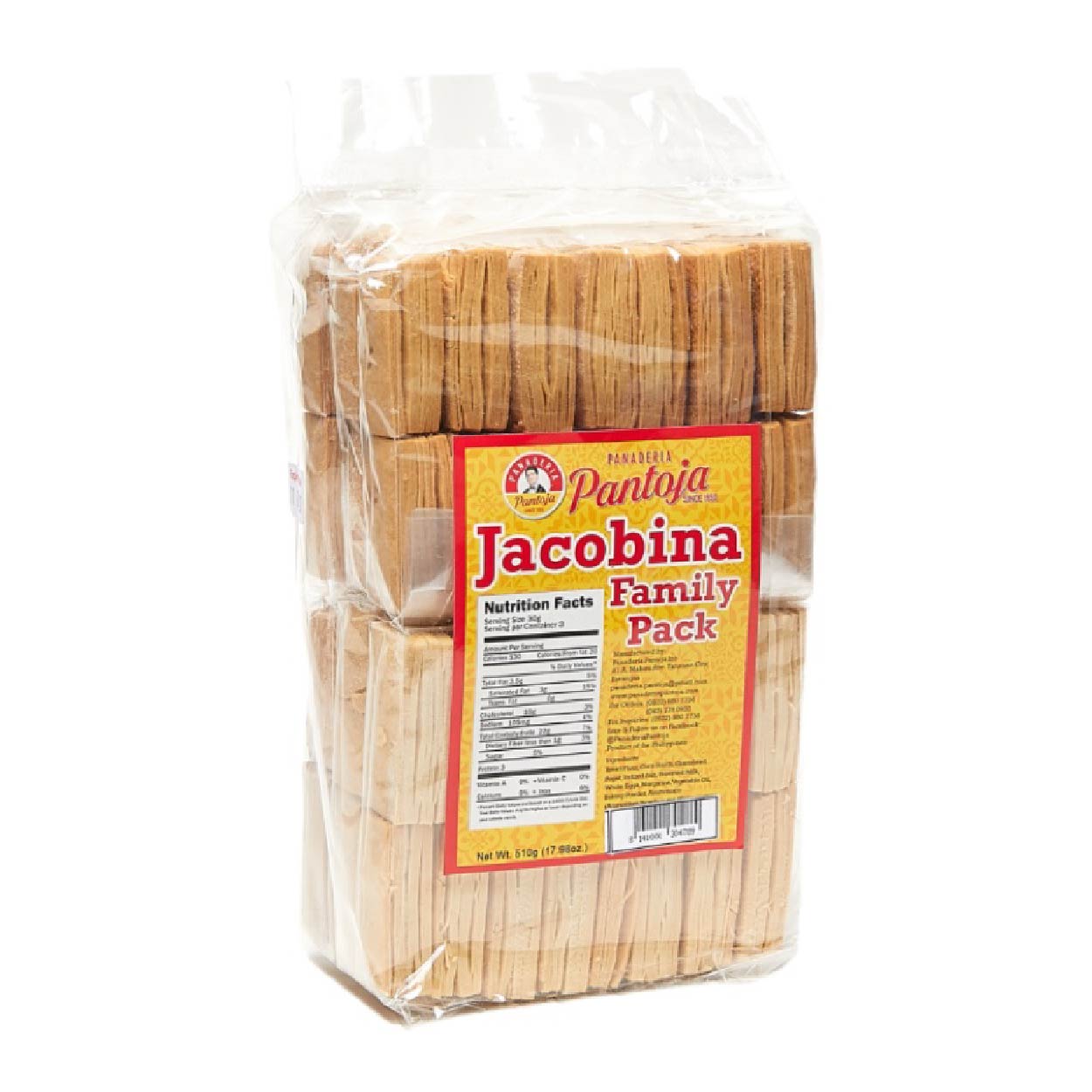 Panaderia Pantoja Jacobina Family Pack 510g