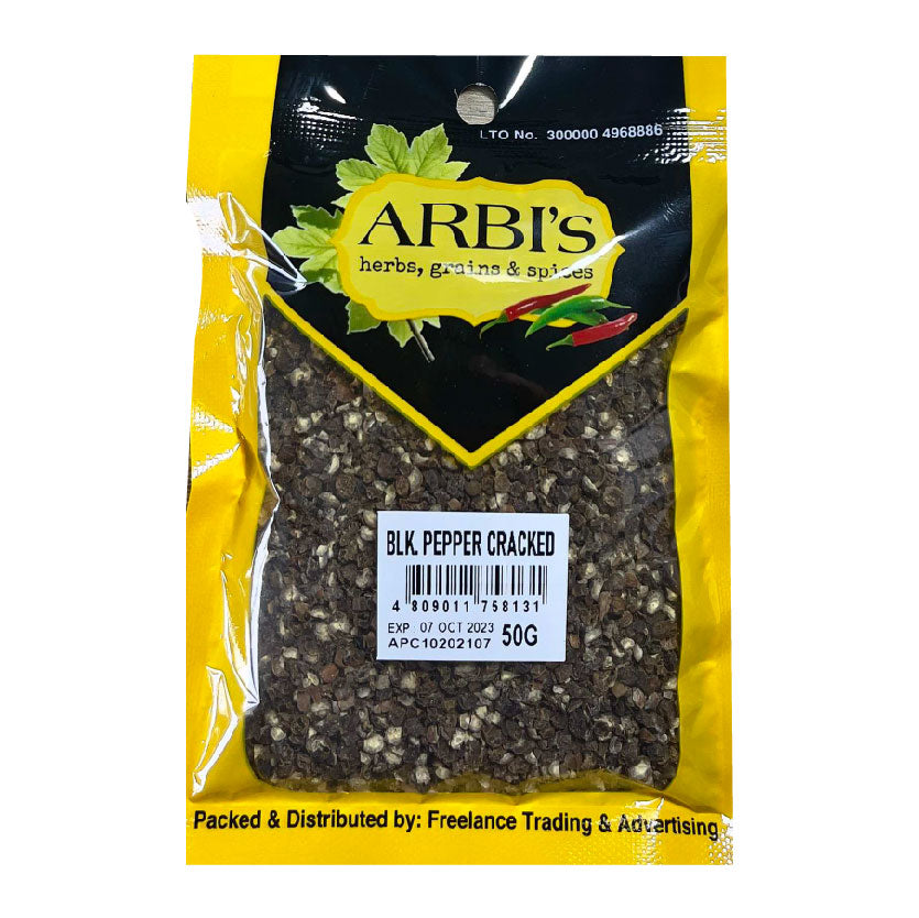 Arbi's Black Pepper Cracked 50g