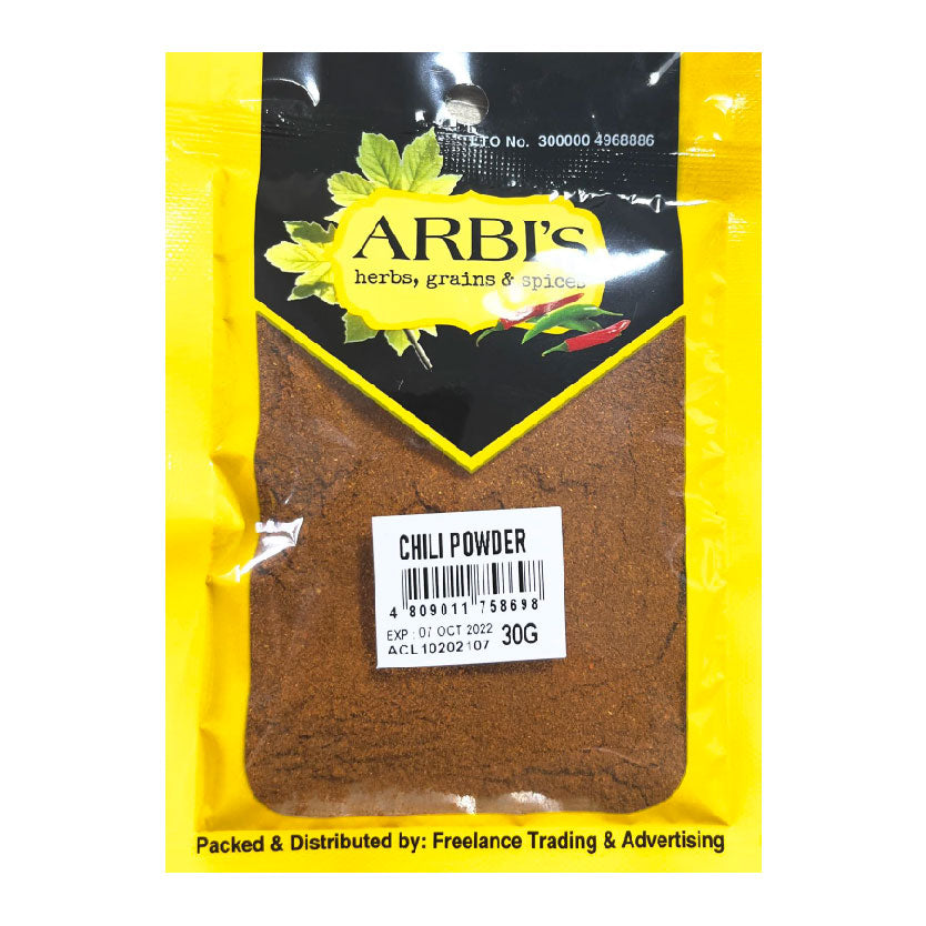 Arbi's Chili Powder 30g