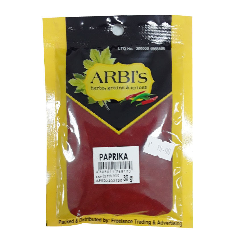 Arbis Paprika 30g