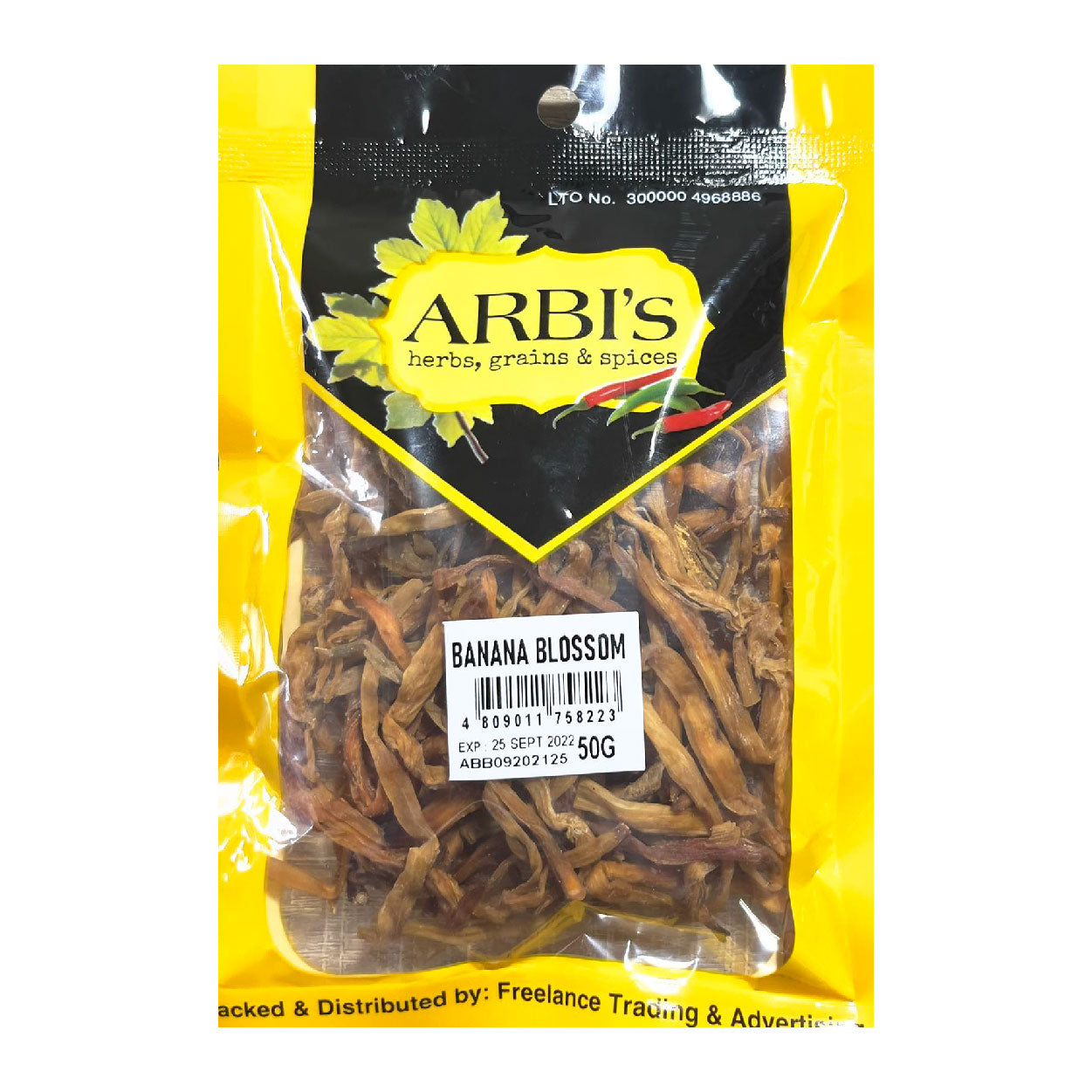 Arbi's Banana Blossom 50g