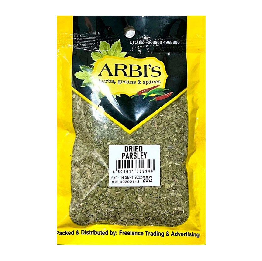 Arbi's Dried Parsley 20g
