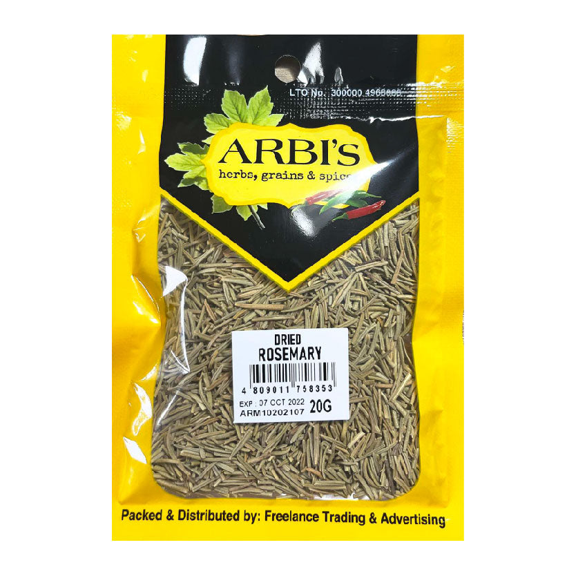 Arbi's Dried Rosemary 20g