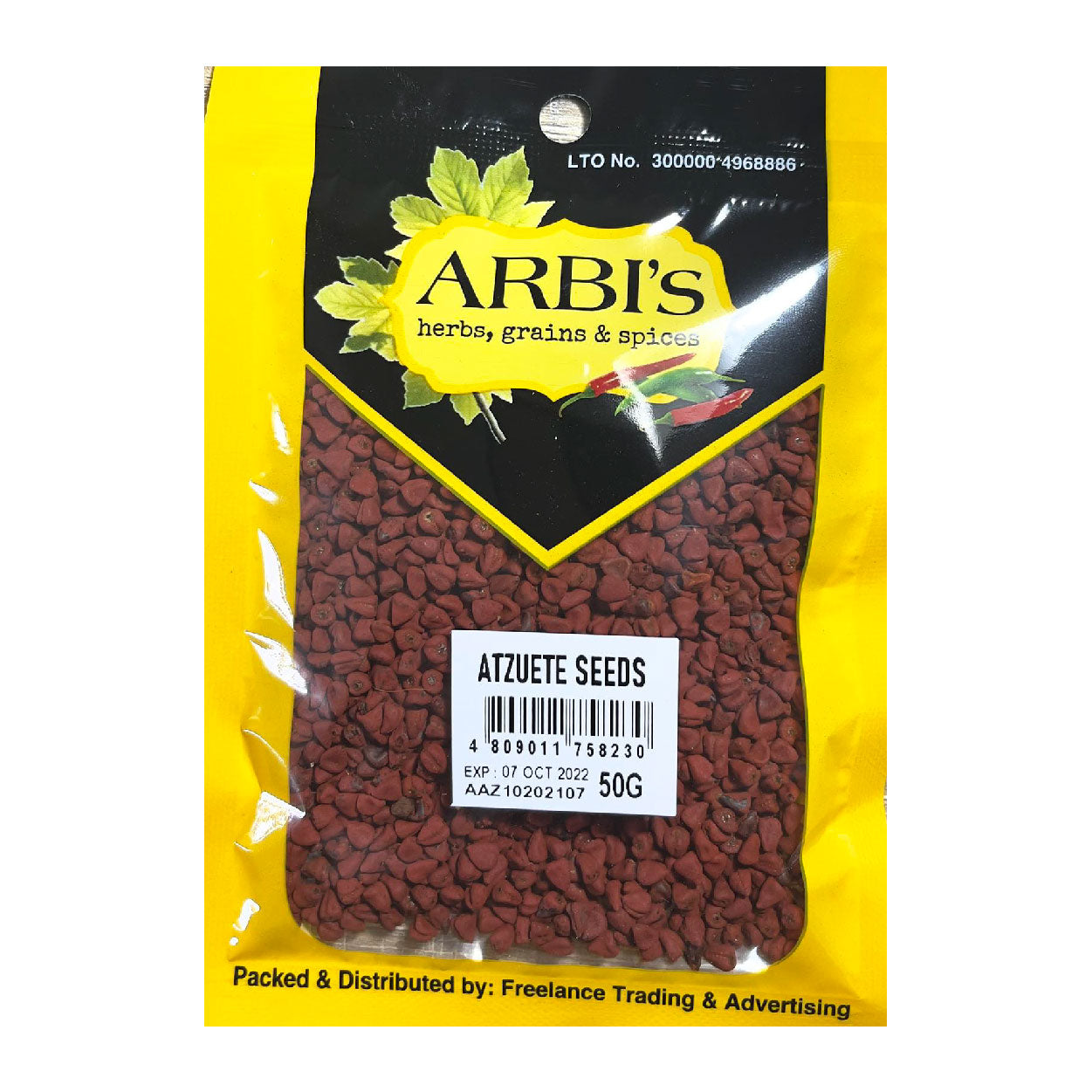 Arbi's Atzuete Seed 50g