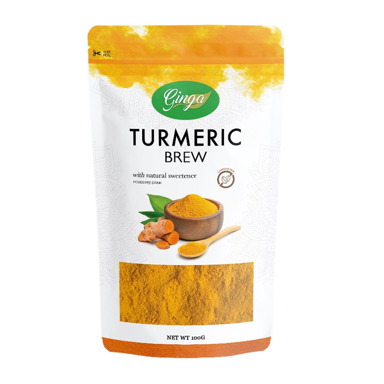 Ginga Turmeric Brew Powdered Drink 100g